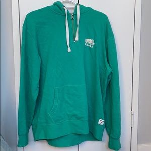 Quarter zipper hoodie